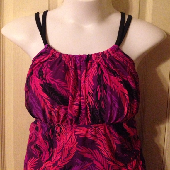 Plus size tankini