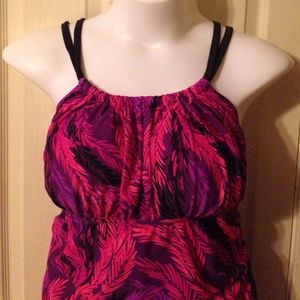Plus size tankini