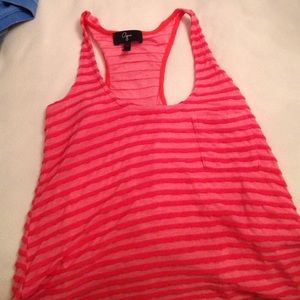 Agua Pink striped Tank