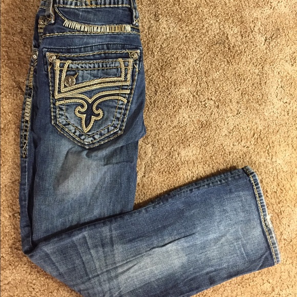 Men's rock revival jeans