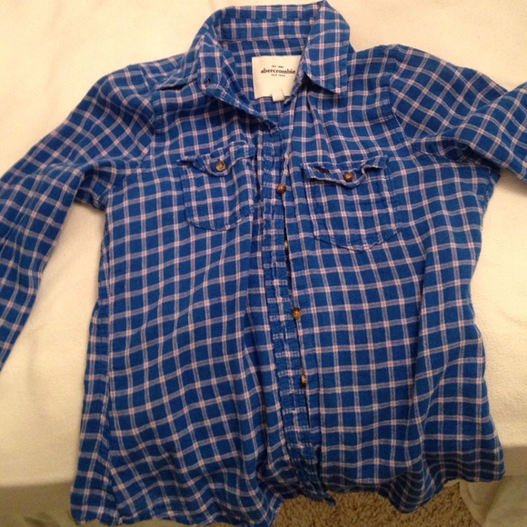 Lightweight checked Abercrombie Flannel