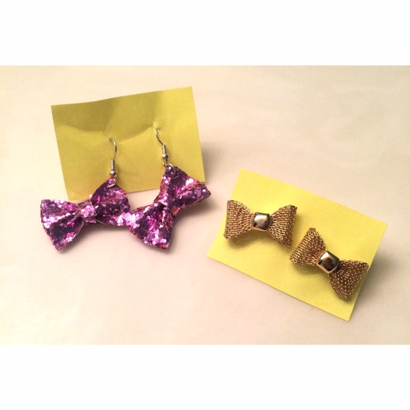 Bow earring bundle!!🎀
