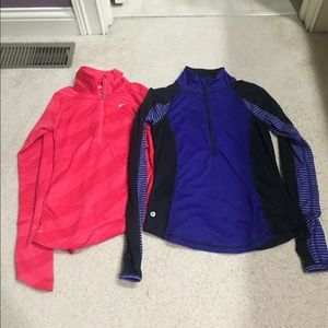 Nike half zips