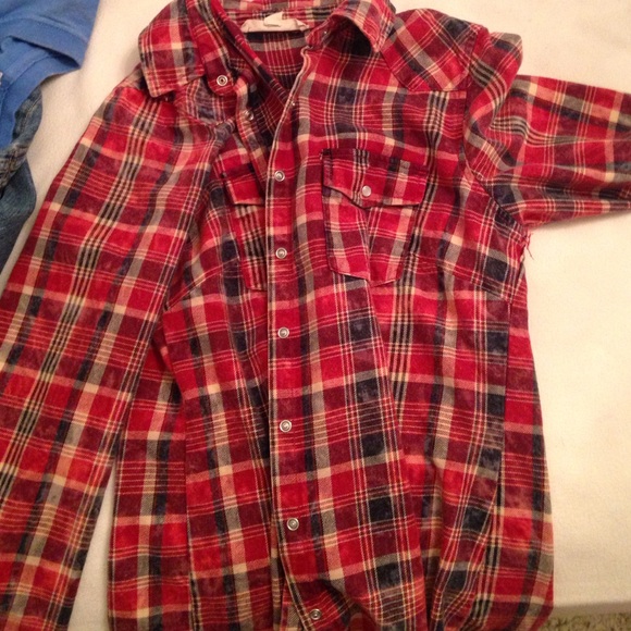 Extremely Comfortable red checked flannel