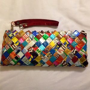 Funky wristlet.