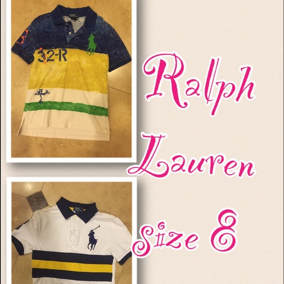 Ralph Lauren Tops - RALPH LAUREN BOYS POLO SHIRTS ( selling both) Ralph Lauren Tops - RALPH LAUREN BOYS POLO SHIRTS ( selling both)