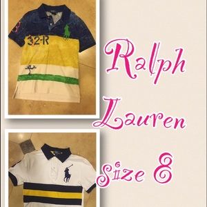 Ralph Lauren Tops - RALPH LAUREN BOYS POLO SHIRTS ( selling both) Ralph Lauren Tops - RALPH LAUREN BOYS POLO SHIRTS ( selling both)
