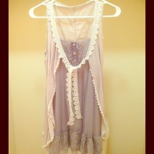 Lace Dress/Long Shirt