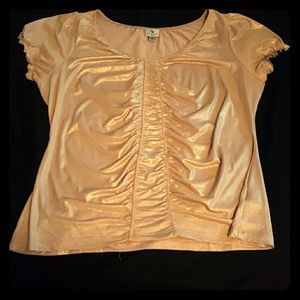 Gold Dress Top