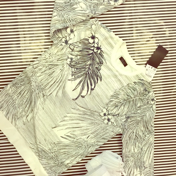 Printed sweater