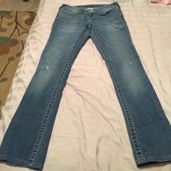 Size 25! I'm 5'2 so cut to my size!