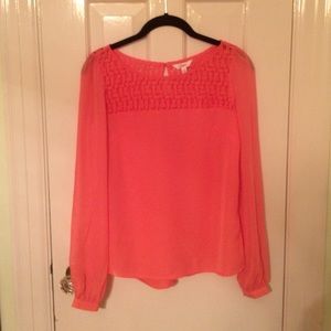 Long sleeved blouse