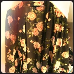 Forever 21 Floral Kimono