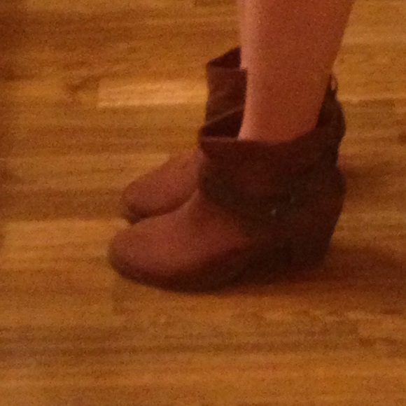 Dark brown ankle boots - Picture 4 of 4