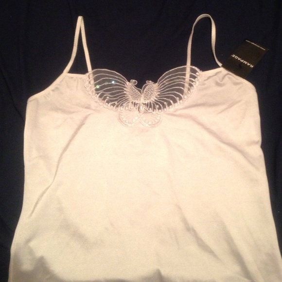 Sexy white lace lingerie top