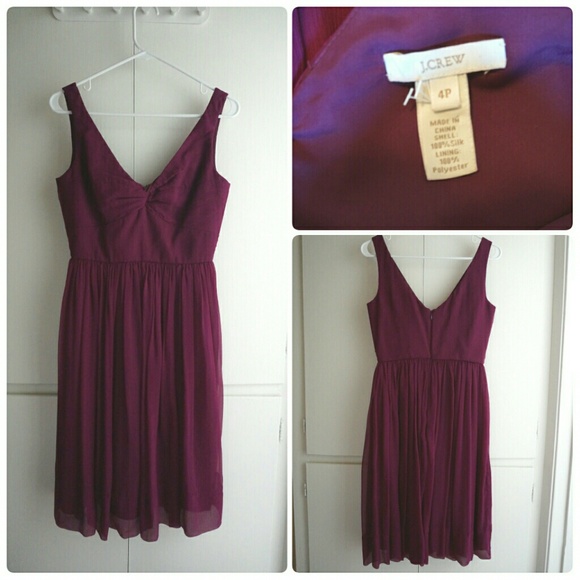 J. Crew Dresses & Skirts - J. Crew Cabernet Party Dress