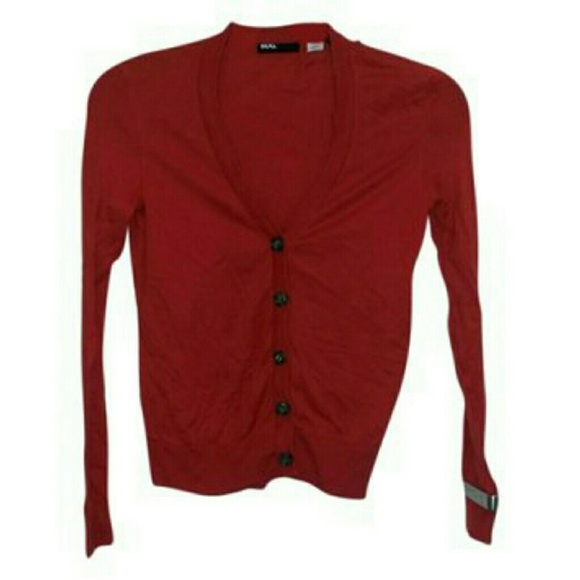 Red button up cardigan - Picture 1 of 1