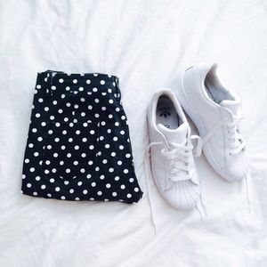 Brandy Melville polka dot jeans