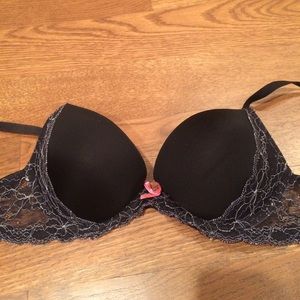 Black Lace Push-up Bra