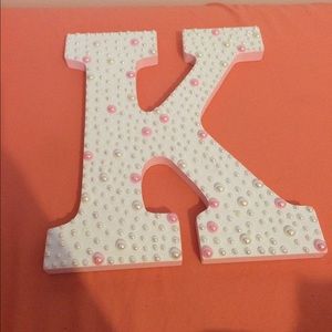 Pearled Letter