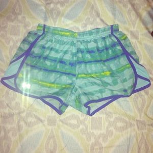 Green/Blue Underarmour Shorts