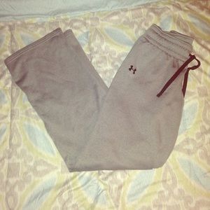 Gray Underarmour Sweat Pants