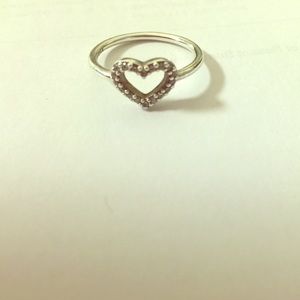 Pandora heart ring size 8