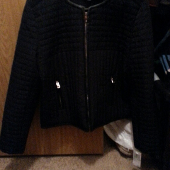 Premise studio leather lined jacket