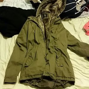 Super thick anorak parka