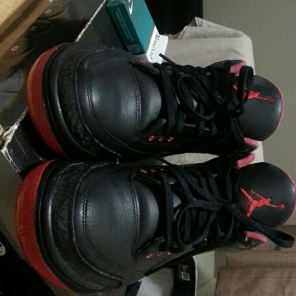 Pads customed 1of1 burnt 3's 2006 release