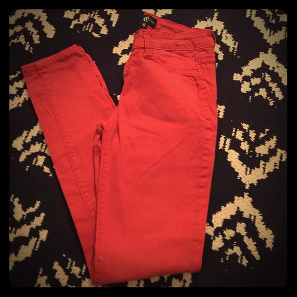 Cello Jeans Denim - Cello Burgundy Skinny Jeans, Size 5❤️❤️