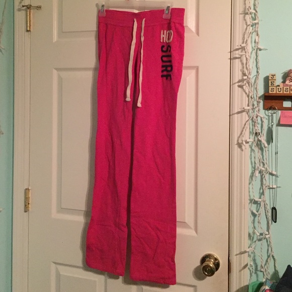 Pink Hollister Sweatpants