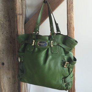 Green Michael Kors bag