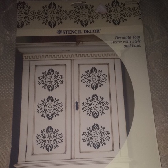 Stencil decor