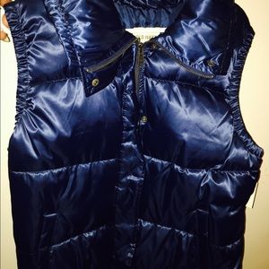 Blue Fleece Old Navy Vest