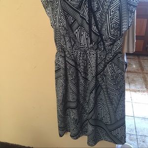 Navy and white perfect work dress