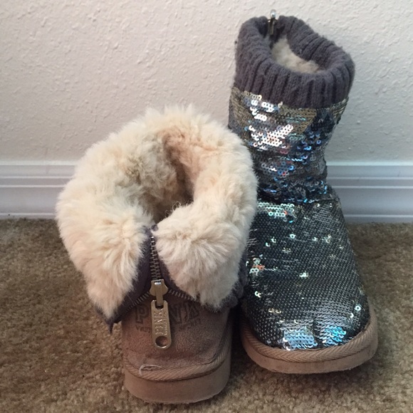 "Pink" boots