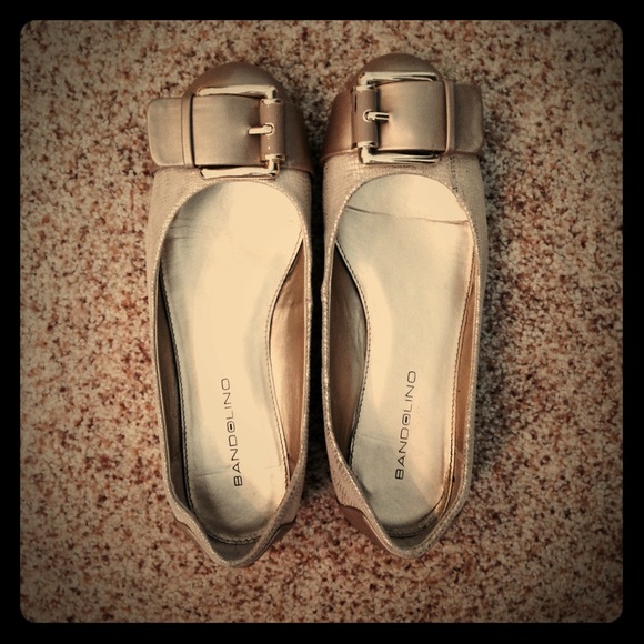 Large buckle flats