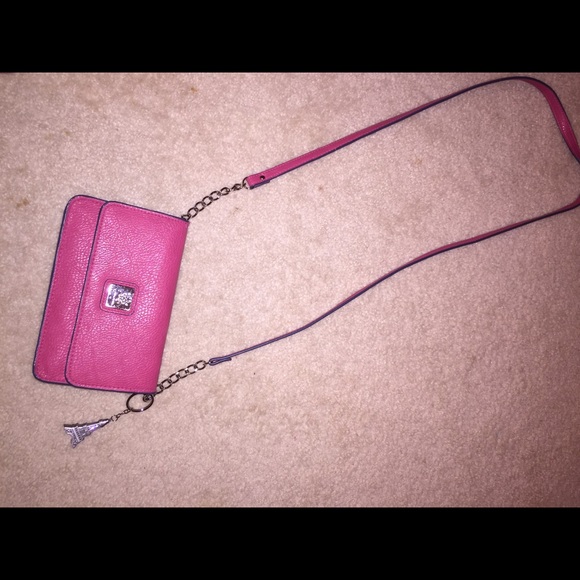 Pink side purse