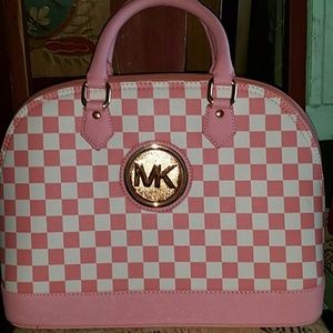 Purse Bowling Bag look and matching wallet