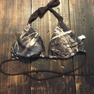 Camo Bikini Top