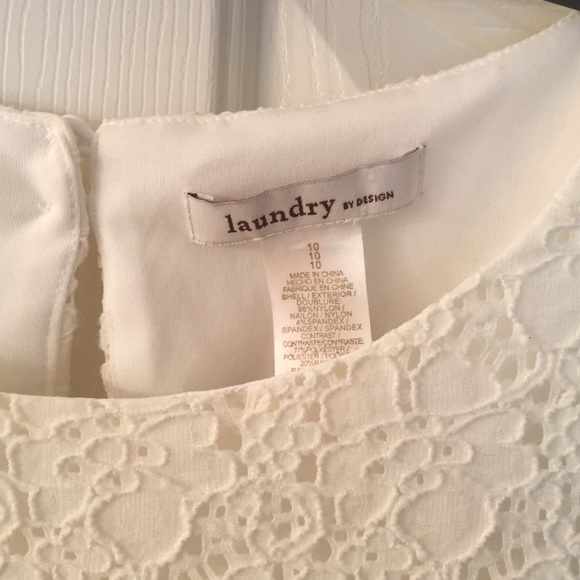 White laundry lace dress - Picture 2 of 3