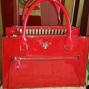 Big beautiful Red Purse
