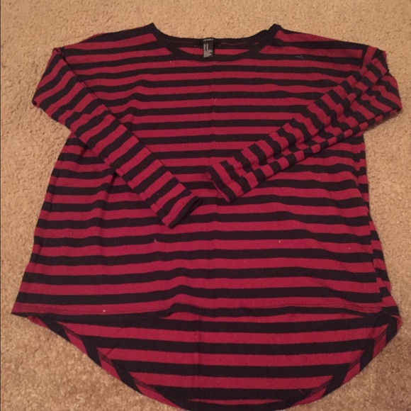 Blk/Maroon long sleeve