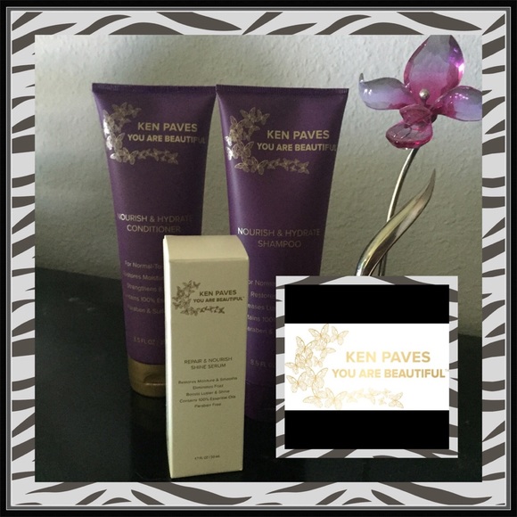 Ken Paves Trio Bundle Shampoo/Cond/Shine Serum