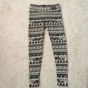 Victoria's Secret Aztec Leggings