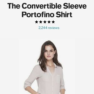 Express Portofino Shirt - warm stone