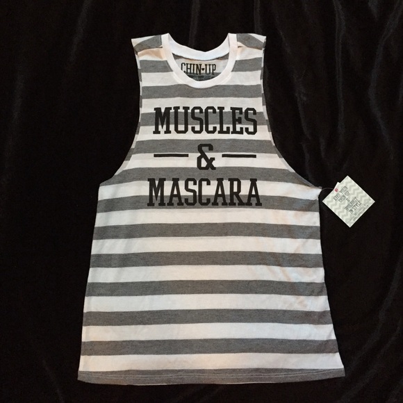 ❎❎bundle ❎❎Muscles & mascara tank top 💪🏻🎀 - Picture 2 of 3