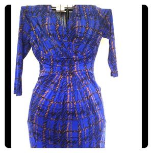 NWT Michael Kors Long Sleeve Plaid Dress
