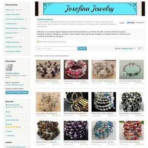 💕Josefina Jewelry All Handmade Items💕on Etsy!💕